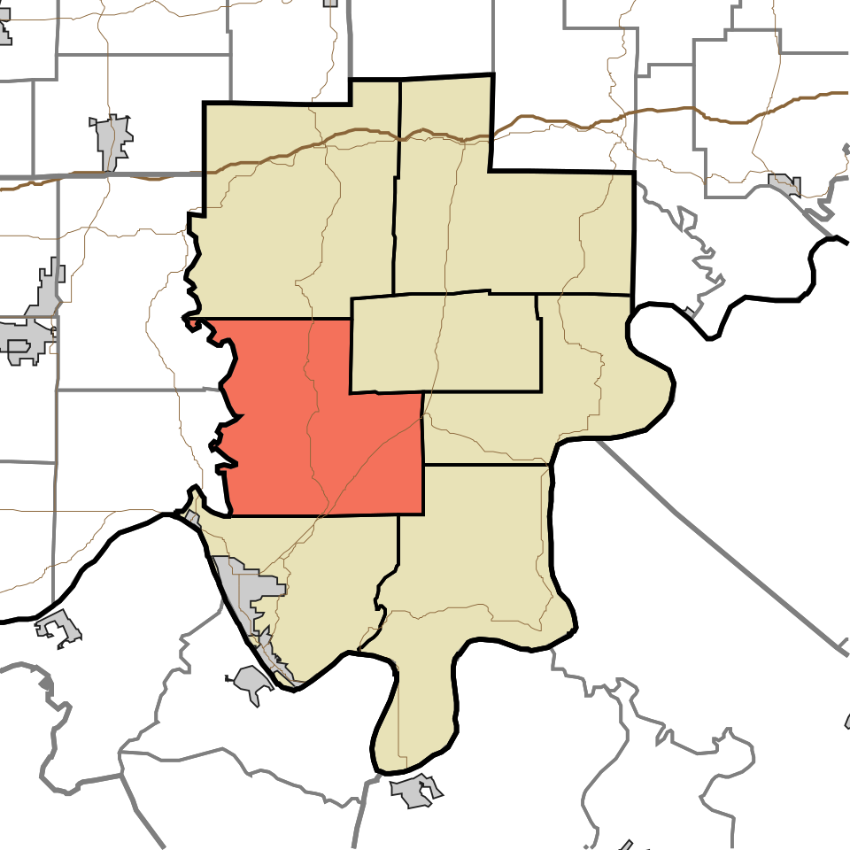 Locator map of Anderson