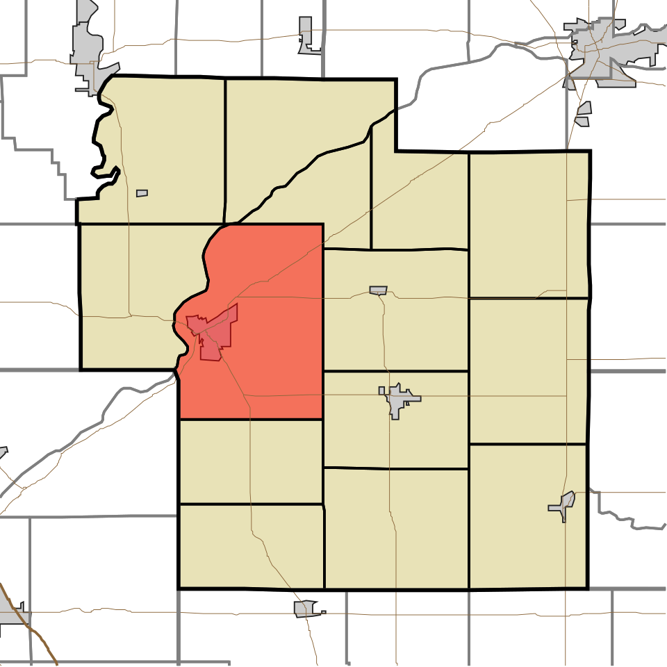 Locator map of Deer Creek