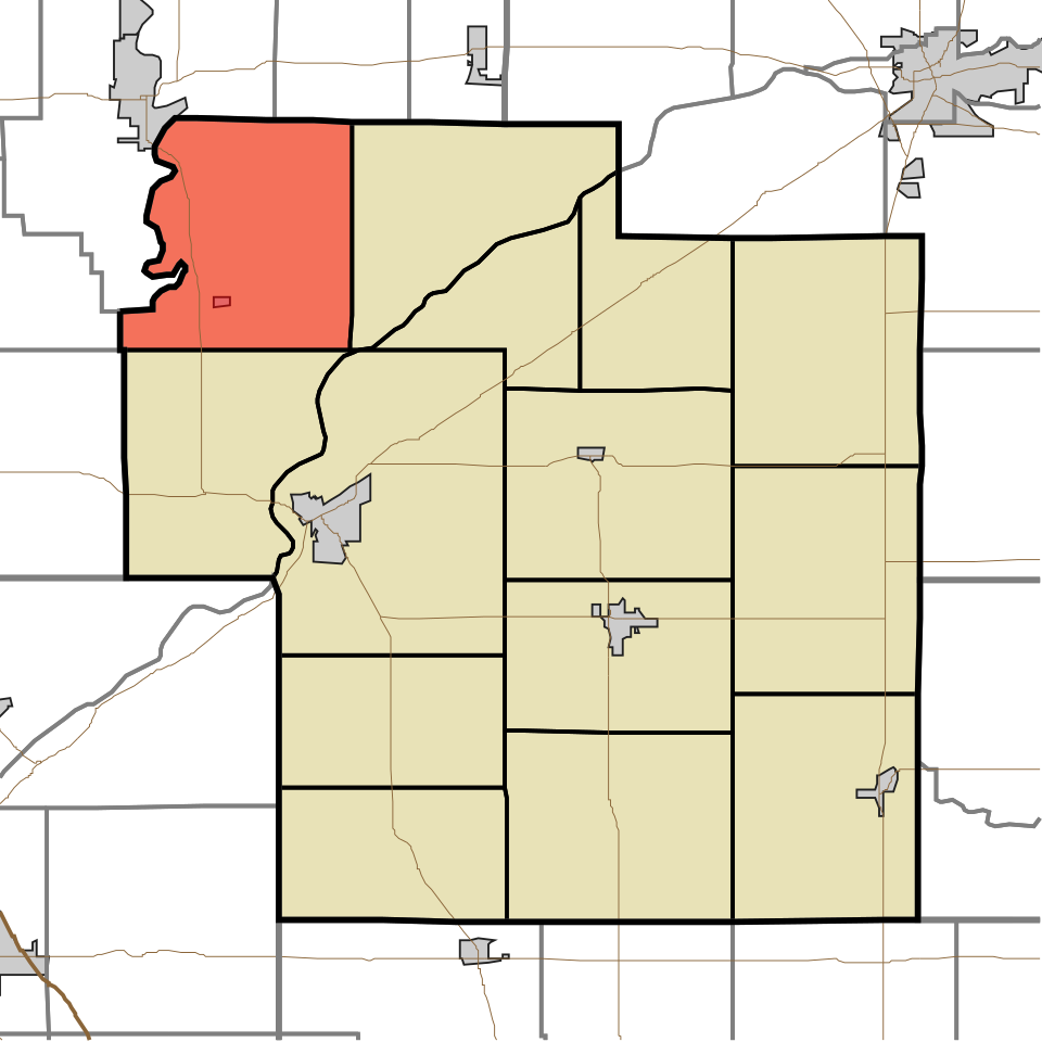 Locator map of Jefferson