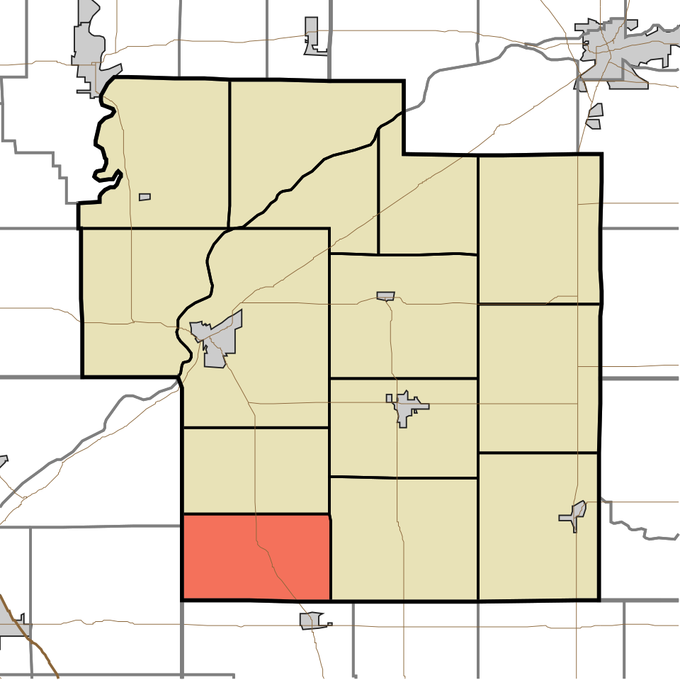 Locator map of Clay