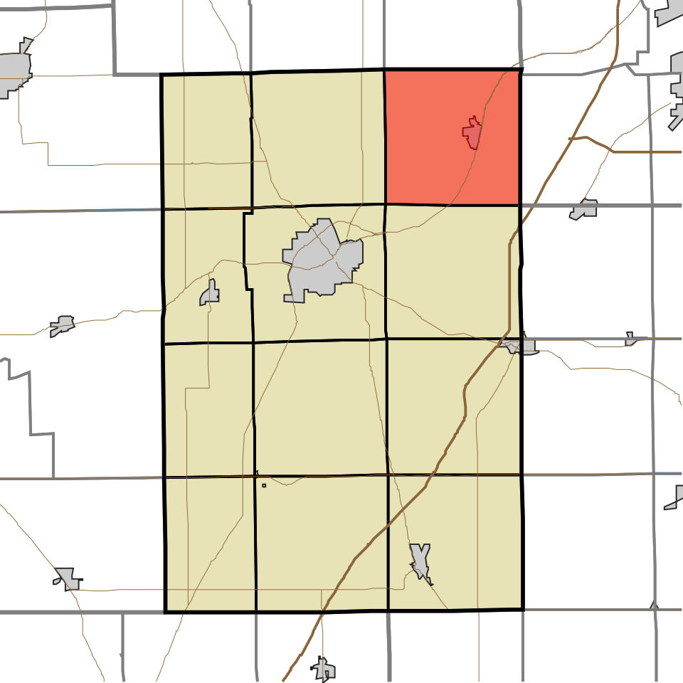 Locator map of Jackson