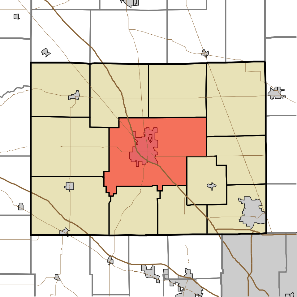 Locator map of Center