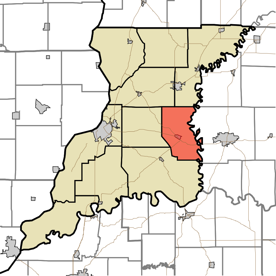 Locator map of Steen