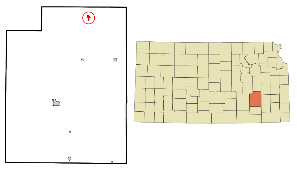 Locator map of Madison