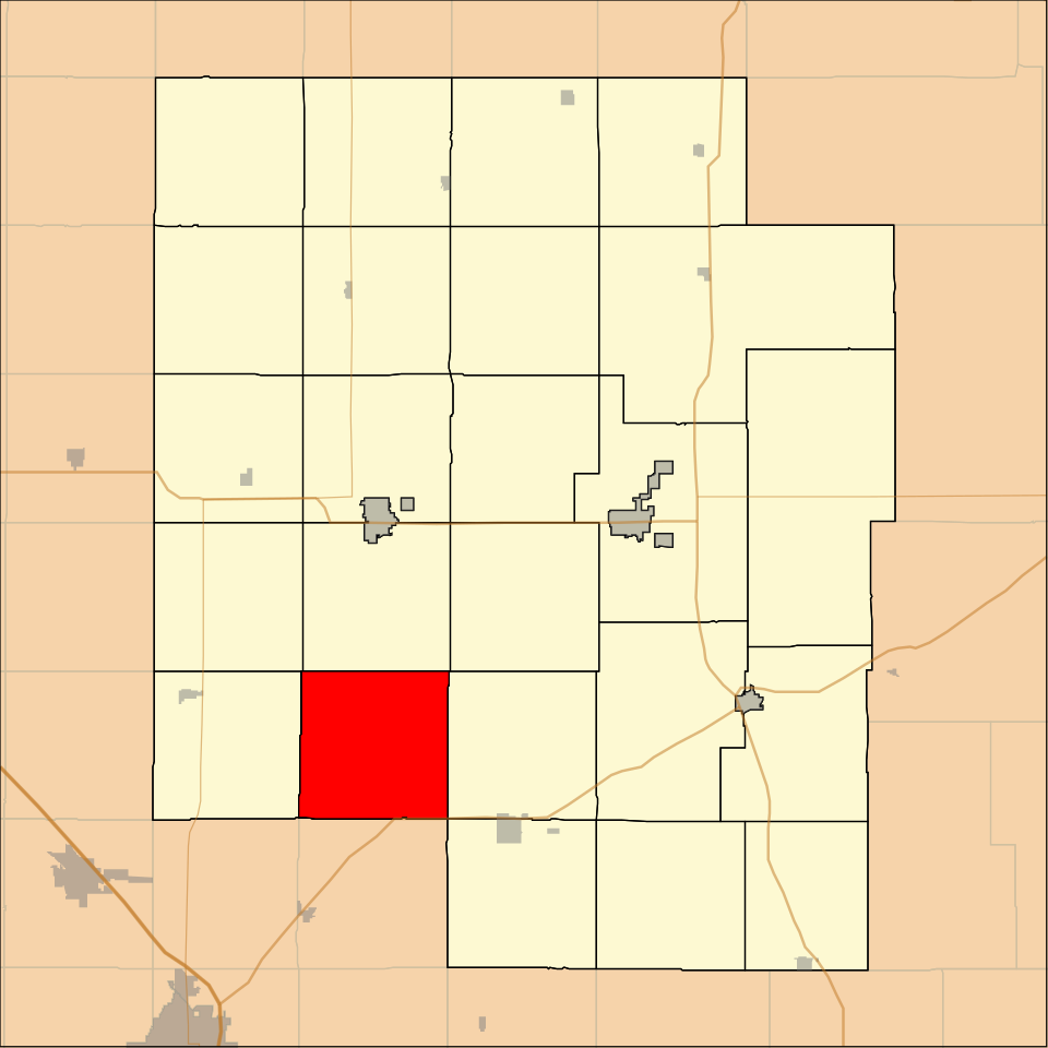Locator map of East Branch