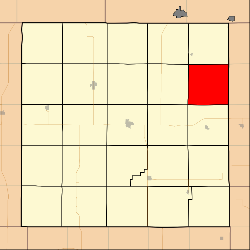 Locator map of Sinclair