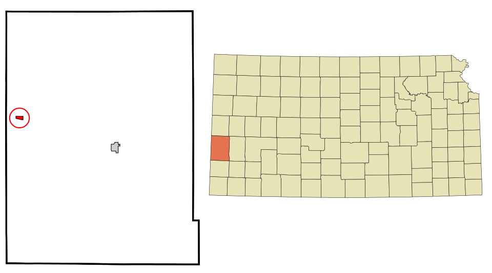 Locator map of Coolidge