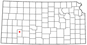 Locator map of Ingalls