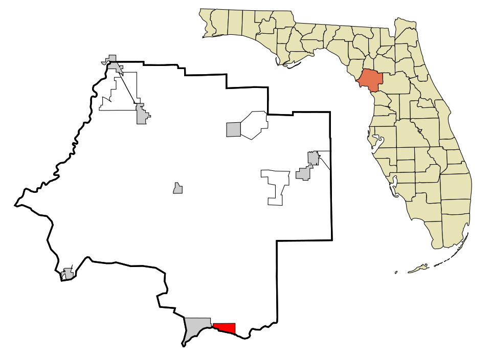Locator map of Inglis