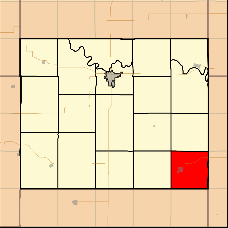 Locator map of Starr