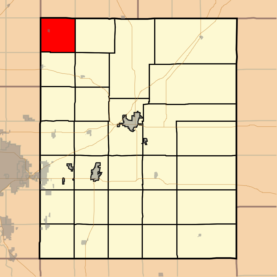 Locator map of Fairmount