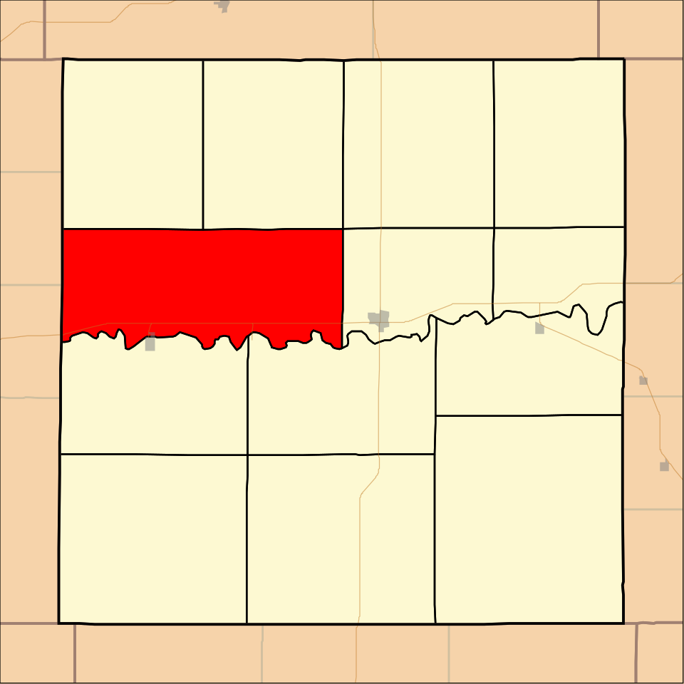 Locator map of Gettysburg