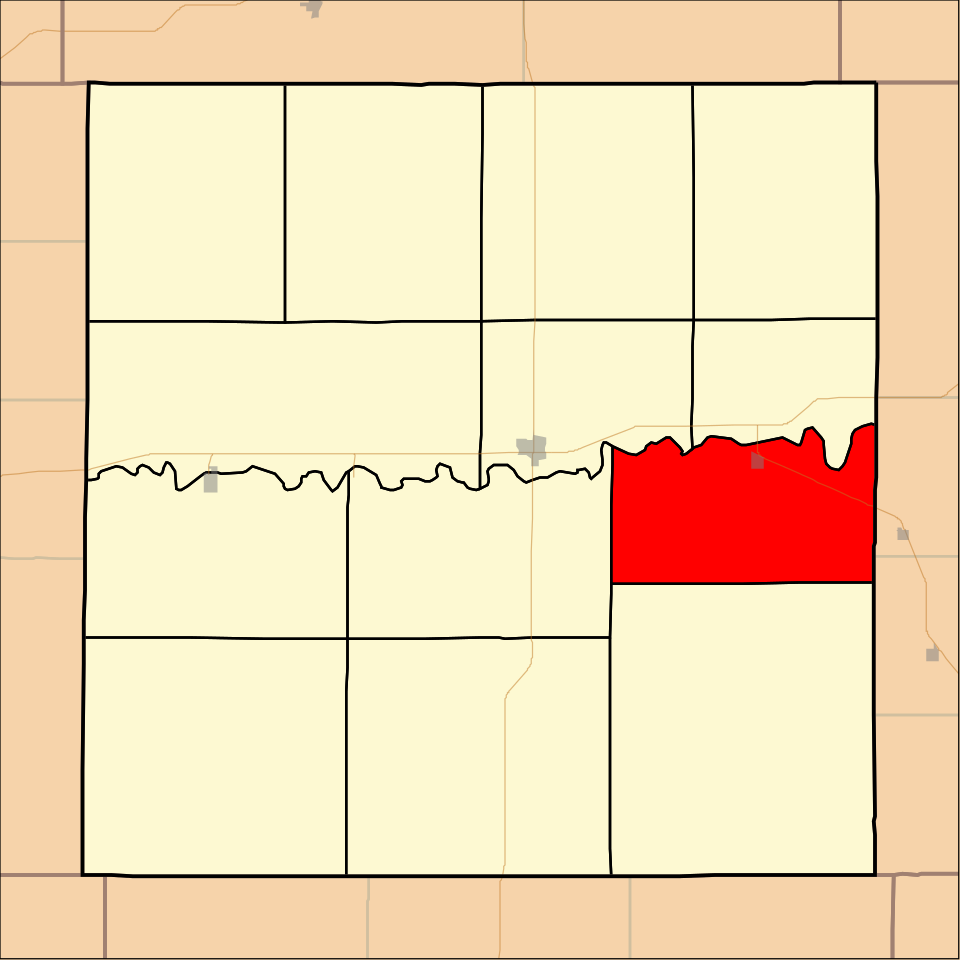 Locator map of Wildhorse