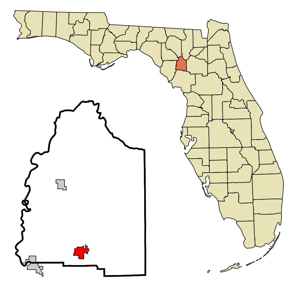 Locator map of Trenton
