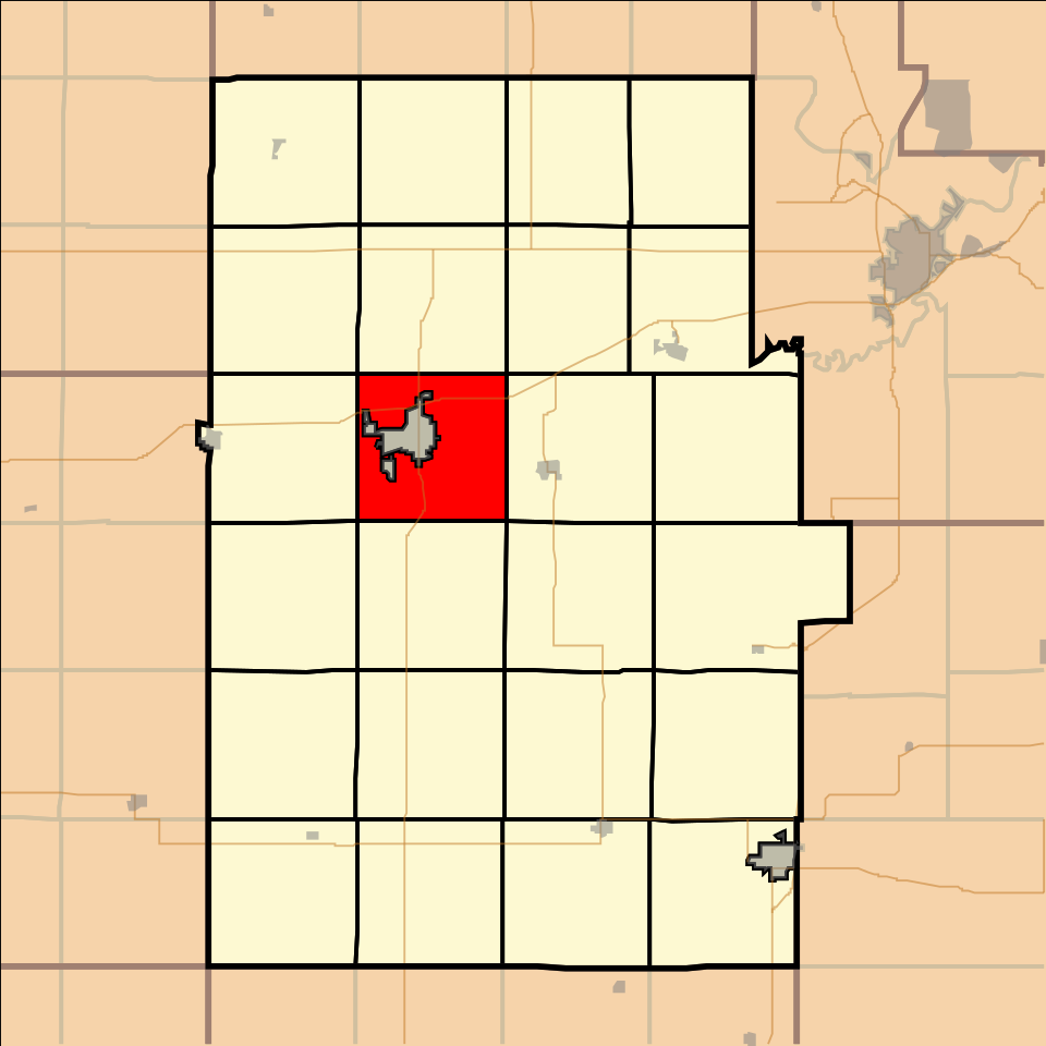 Locator map of Grant