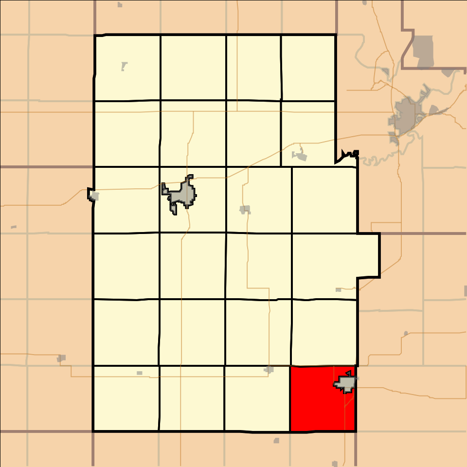 Locator map of Lyon