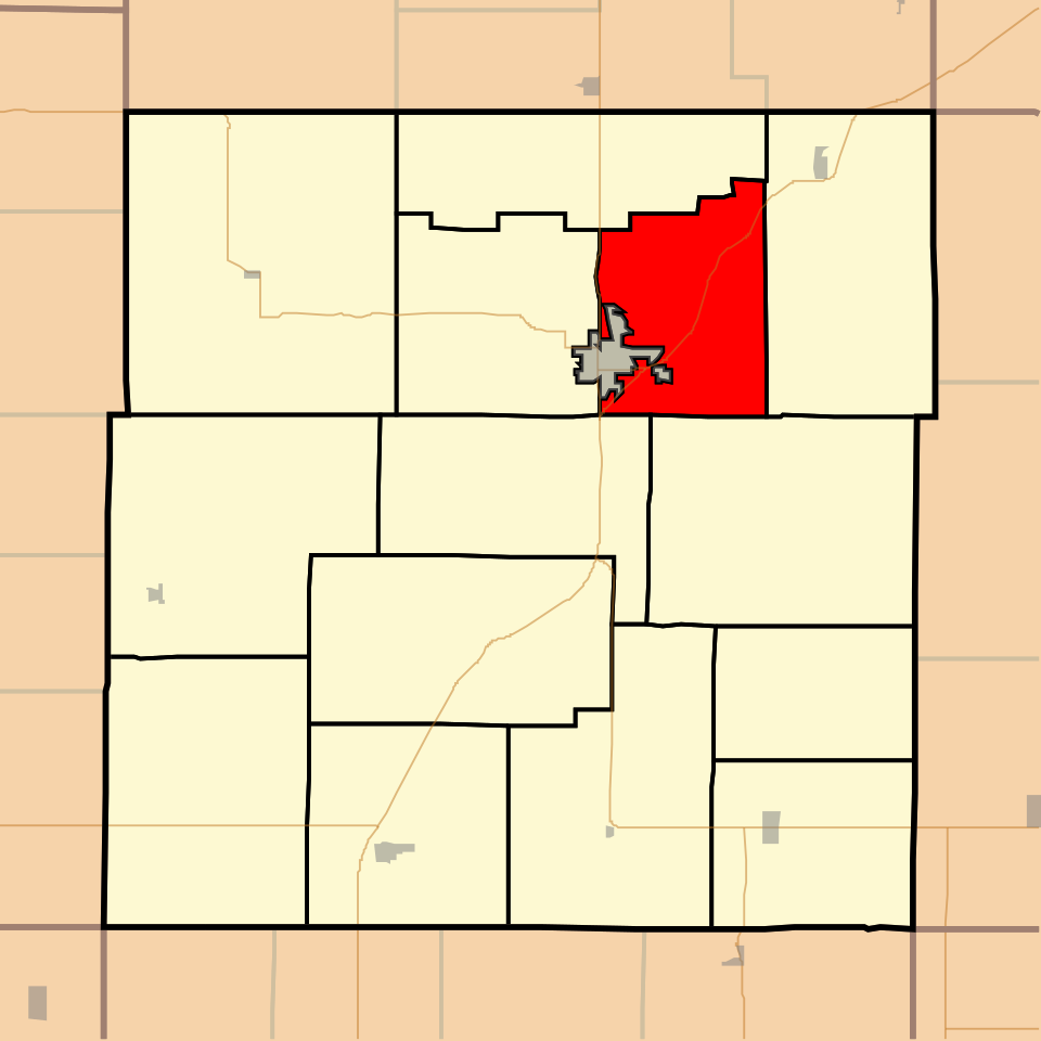 Locator map of Monroe