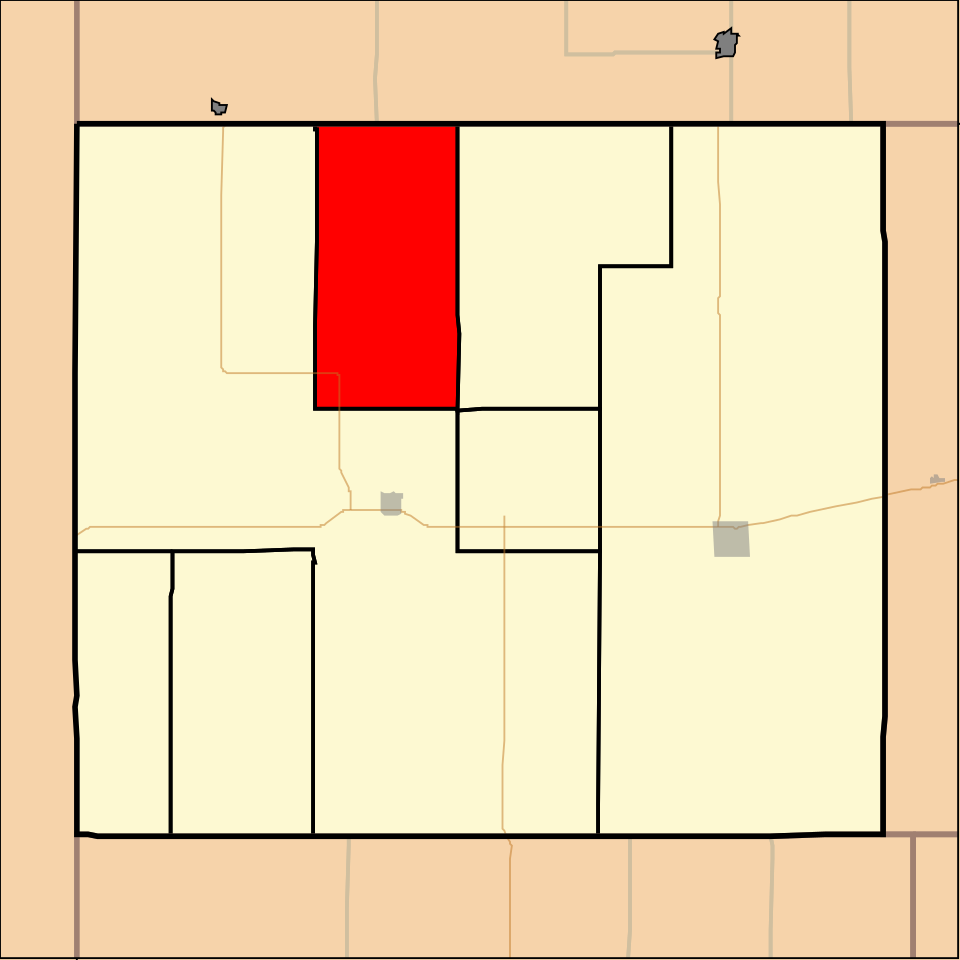 Locator map of Cleveland Run