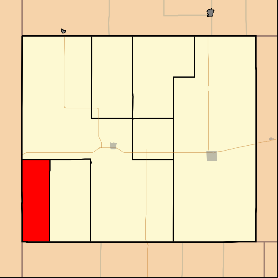 Locator map of Jaqua