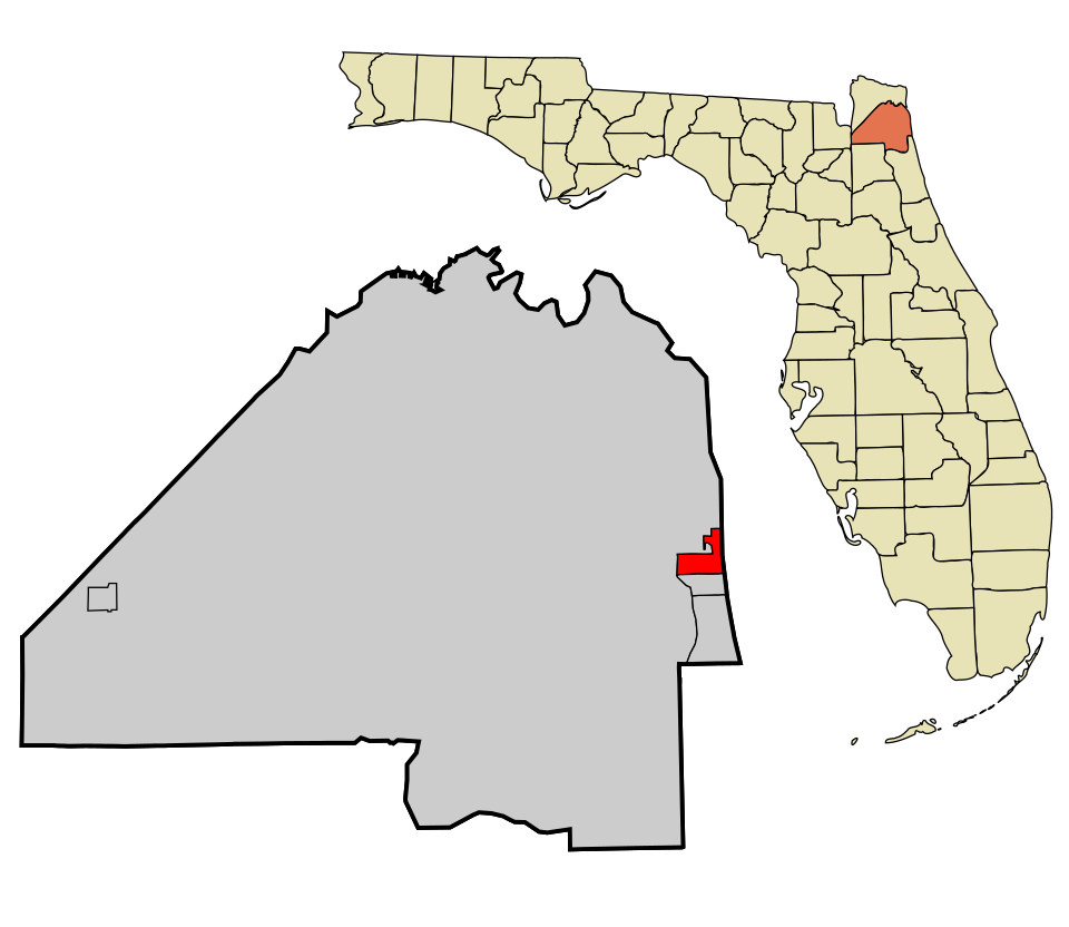 Map of Atlantic Beach