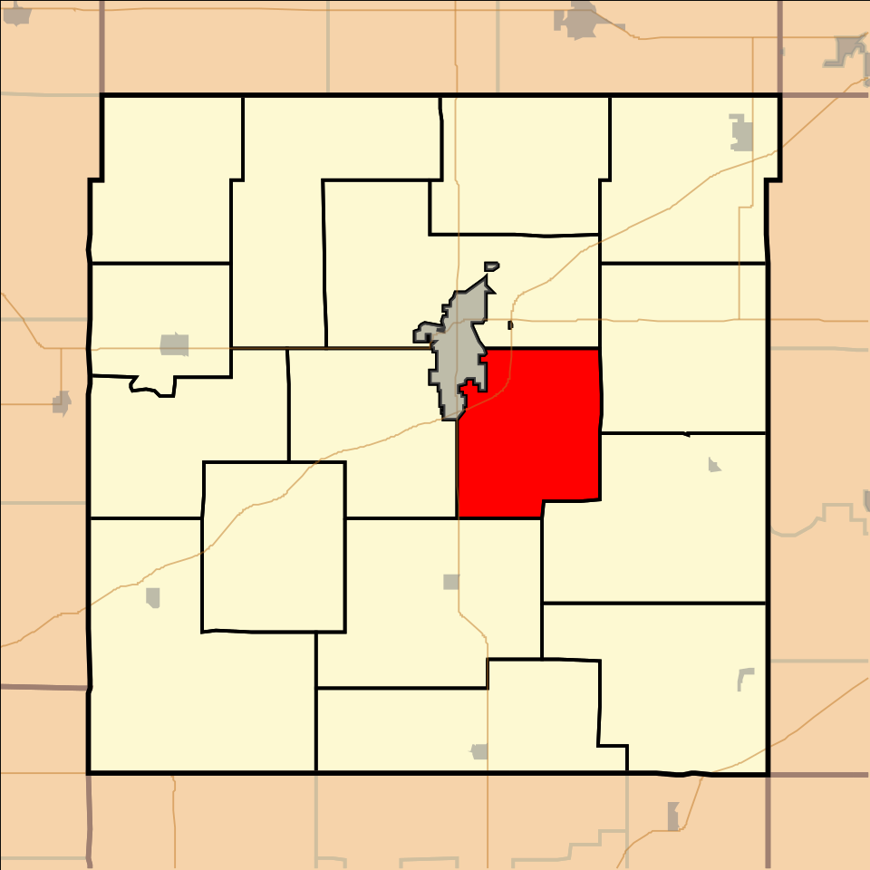 Locator map of Harrison