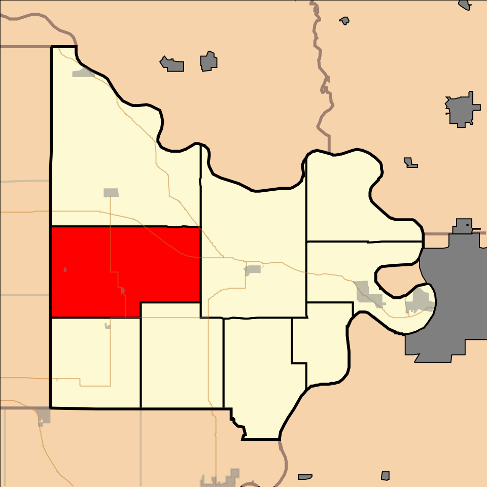 Locator map of Wolf River