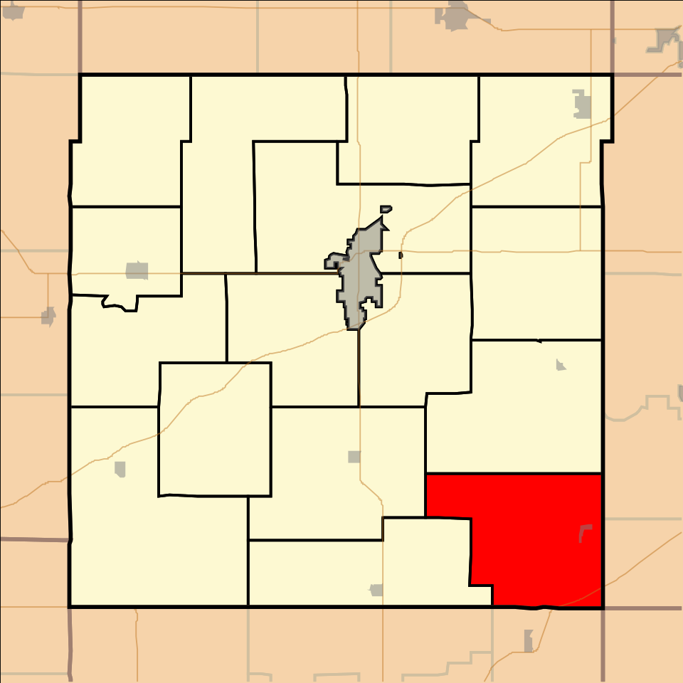 Locator map of Pottawatomie