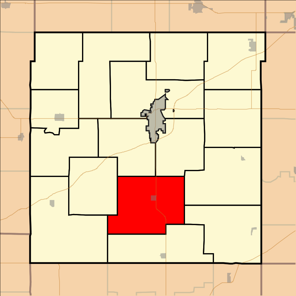 Locator map of Ohio