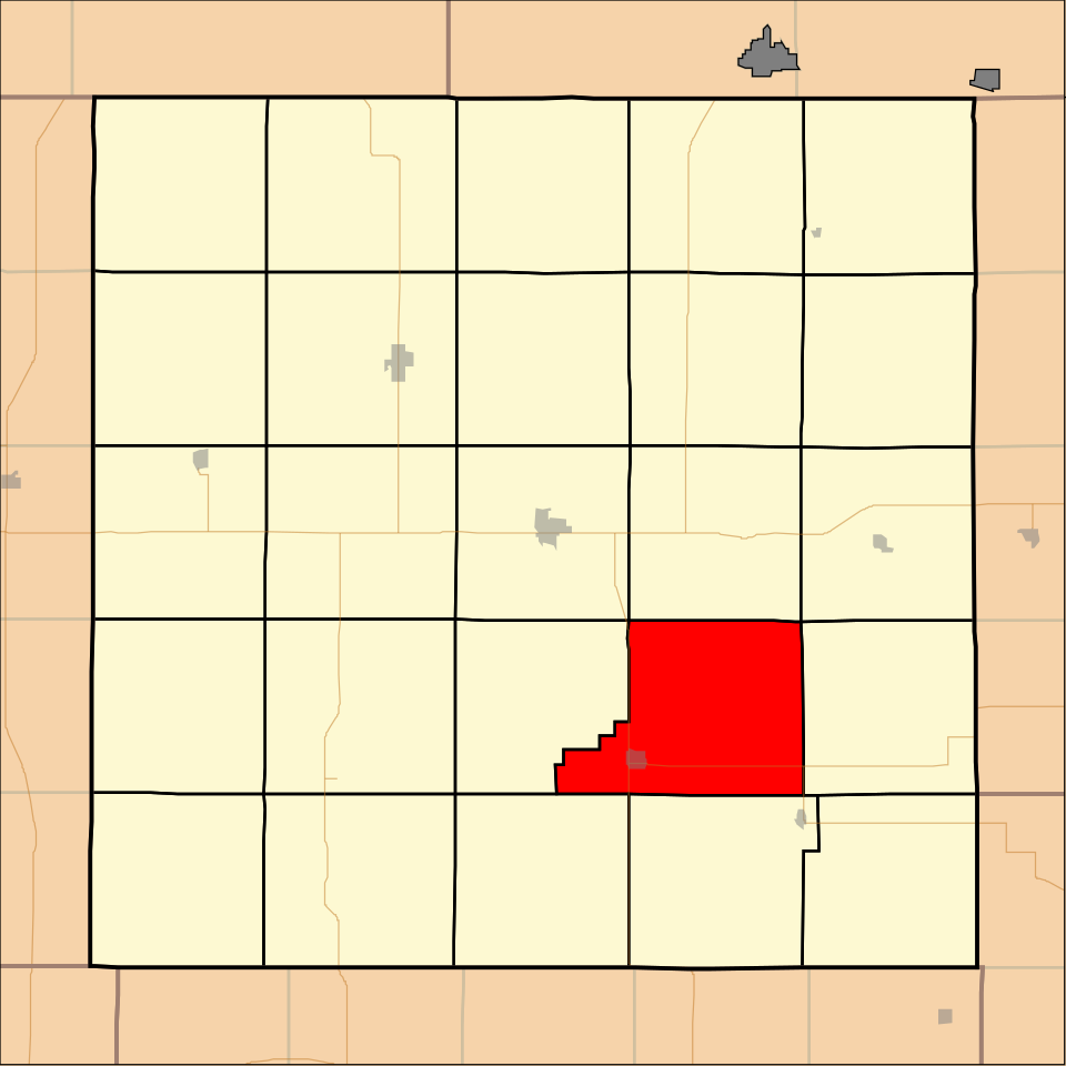 Locator map of Buffalo