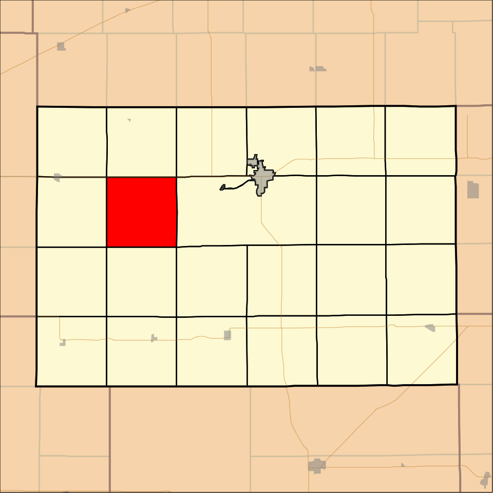 Locator map of Union