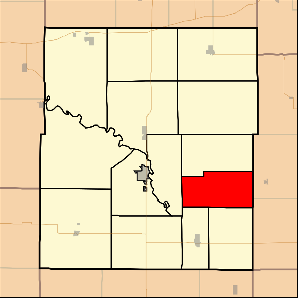 Locator map of Avon