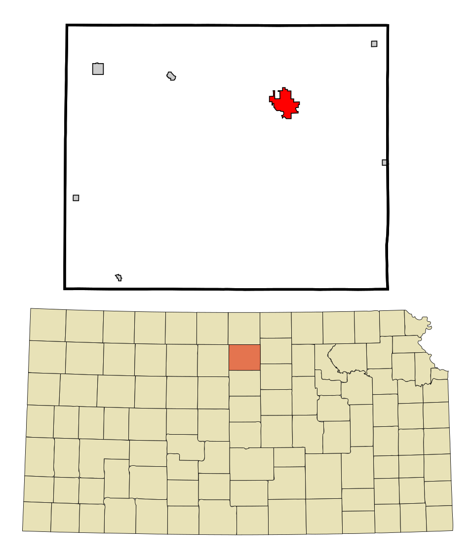 Locator map of Beloit