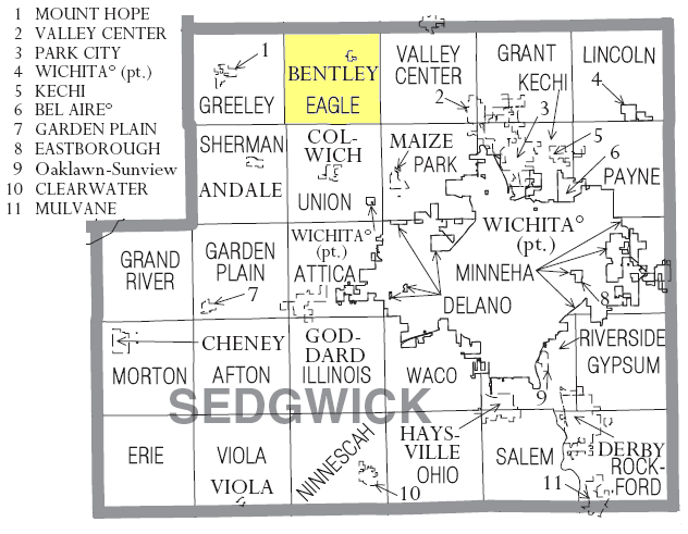 Locator map of Eagle