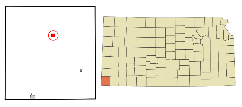 Locator map of Richfield