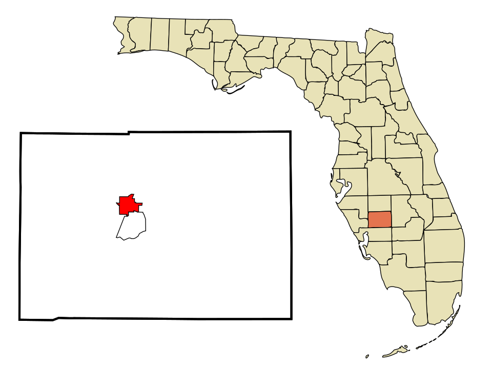 Locator map of Arcadia