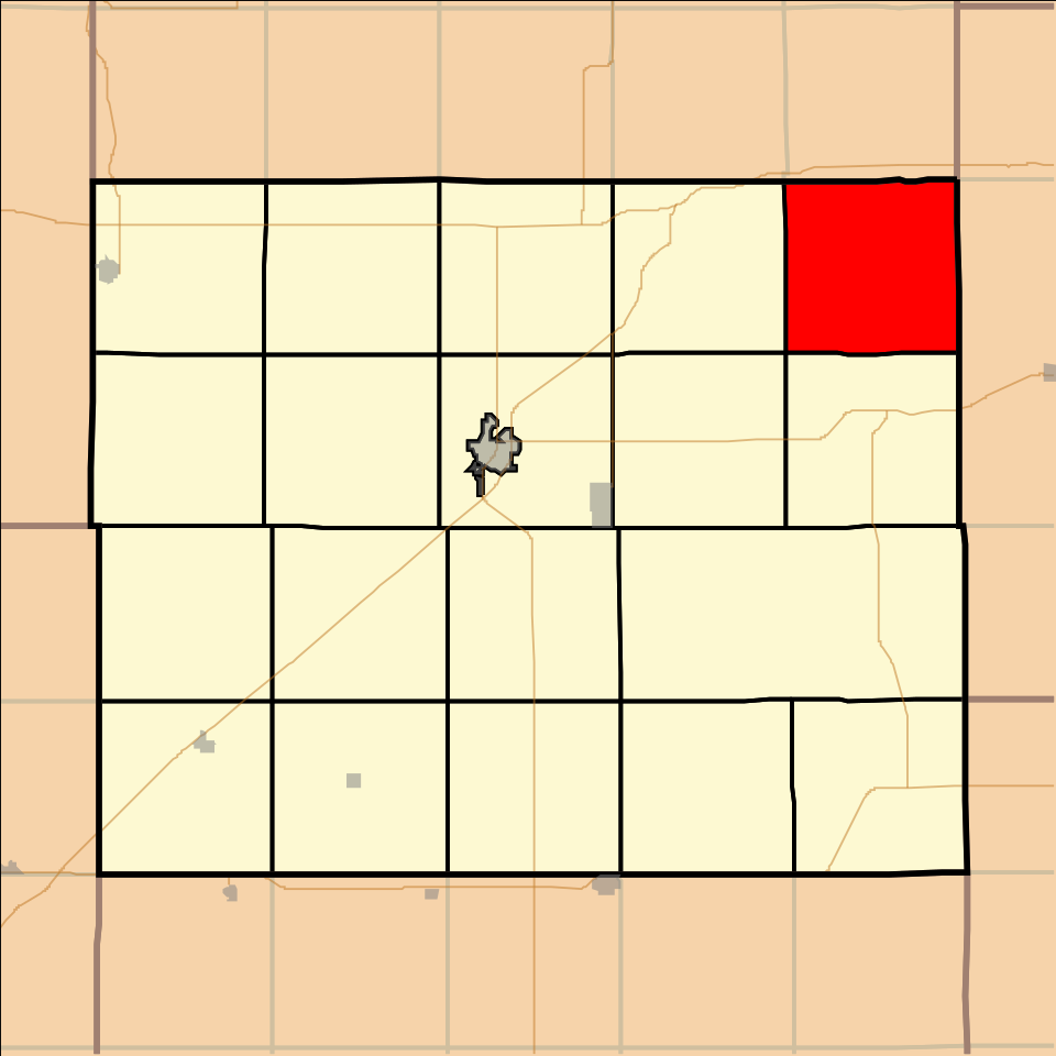 Locator map of Mulberry
