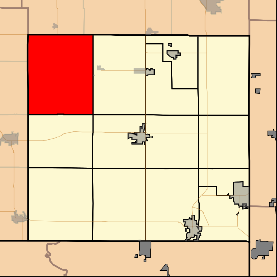 Locator map of Sheridan