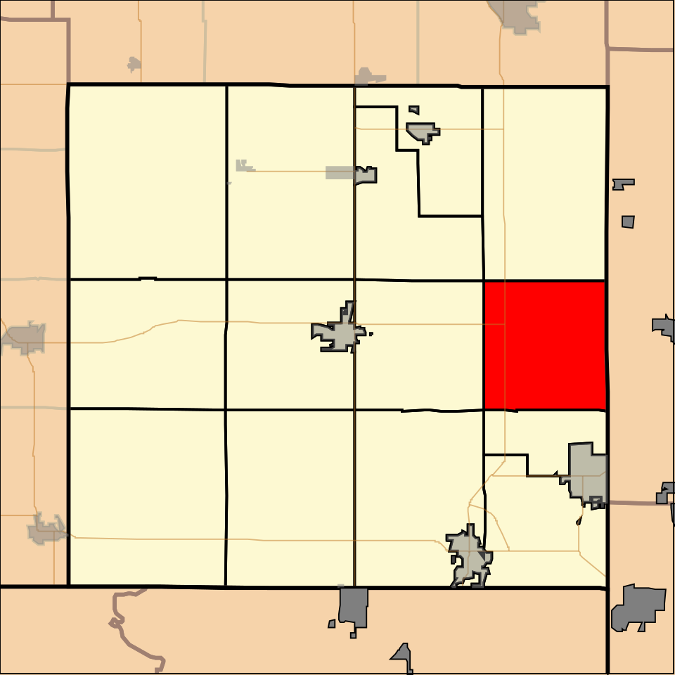 Locator map of Shawnee