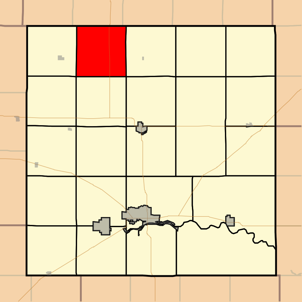 Locator map of Wheatland