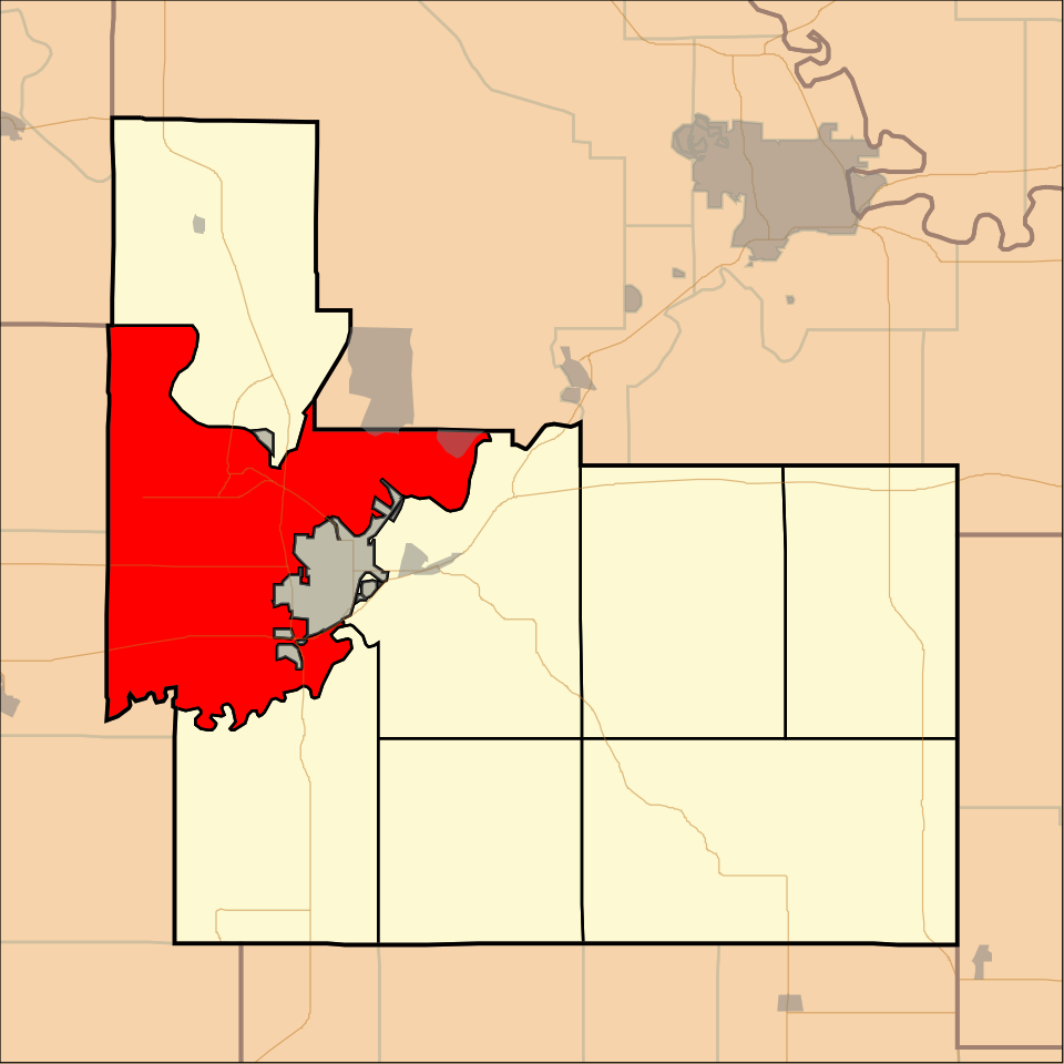 Locator map of Smoky Hill