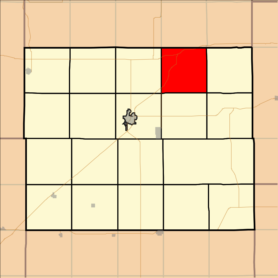 Locator map of Garfield
