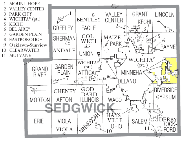 Locator map of Minneha