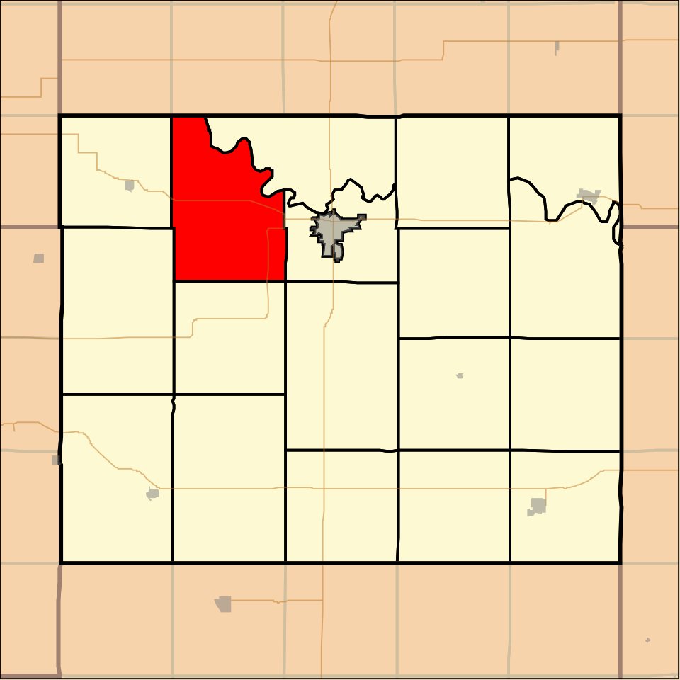 Locator map of Buffalo