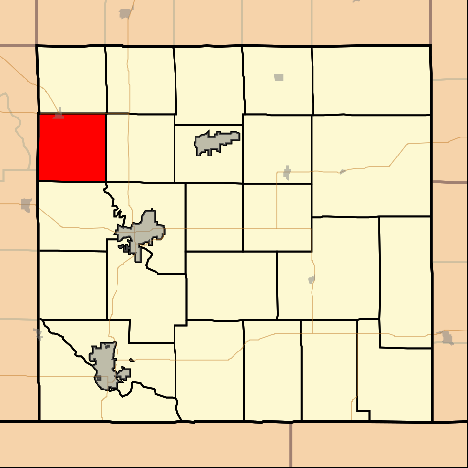 Locator map of Ninnescah
