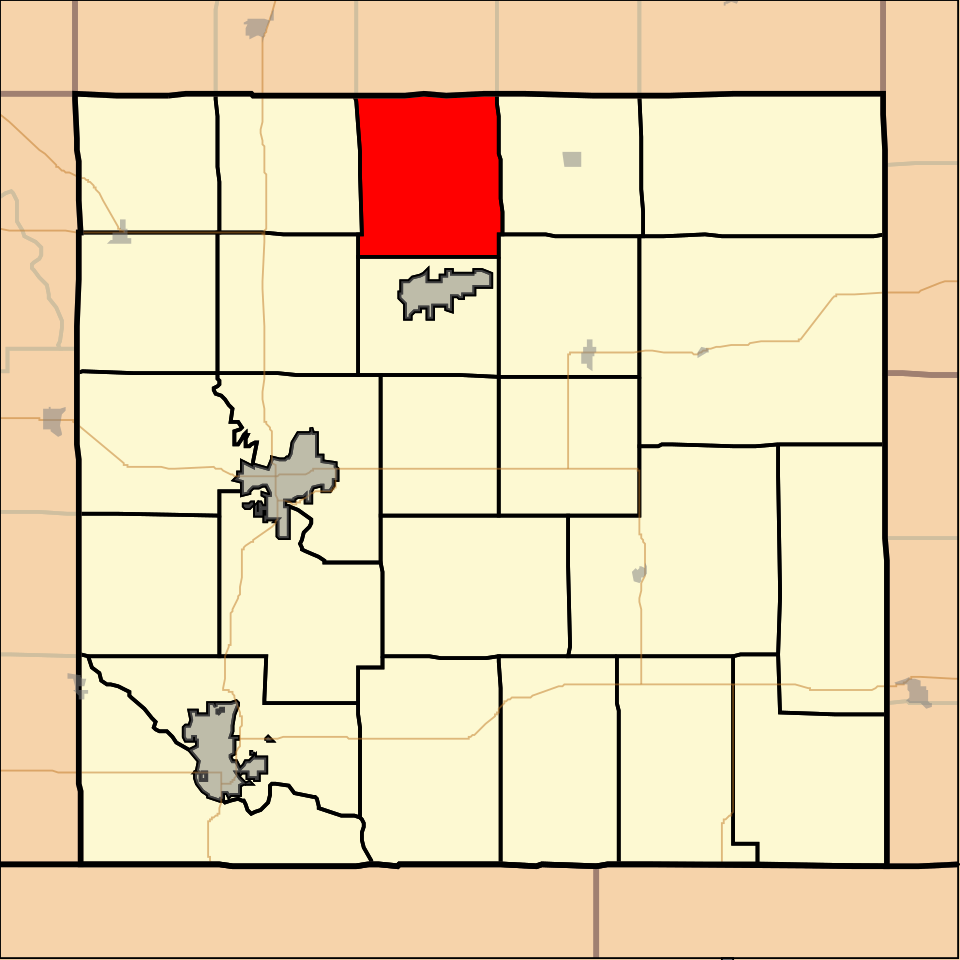 Locator map of Richland