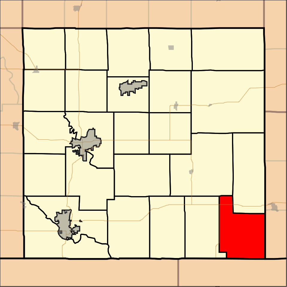 Locator map of Cedar