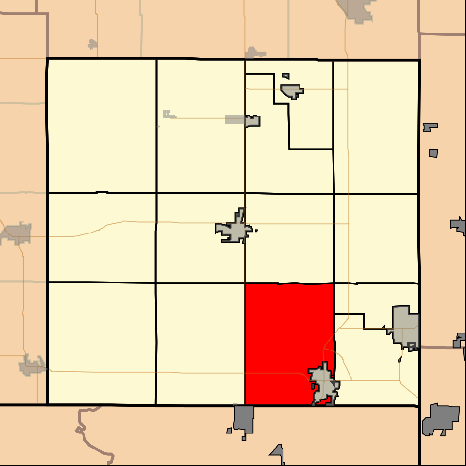 Locator map of Spring Valley