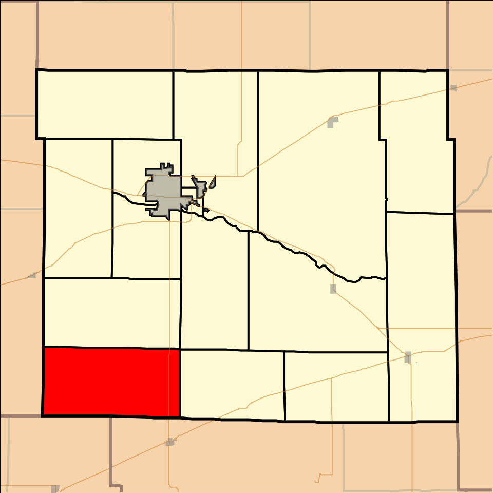 Locator map of Wilburn
