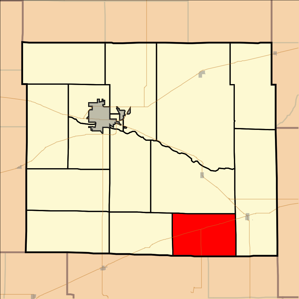 Locator map of Sodville