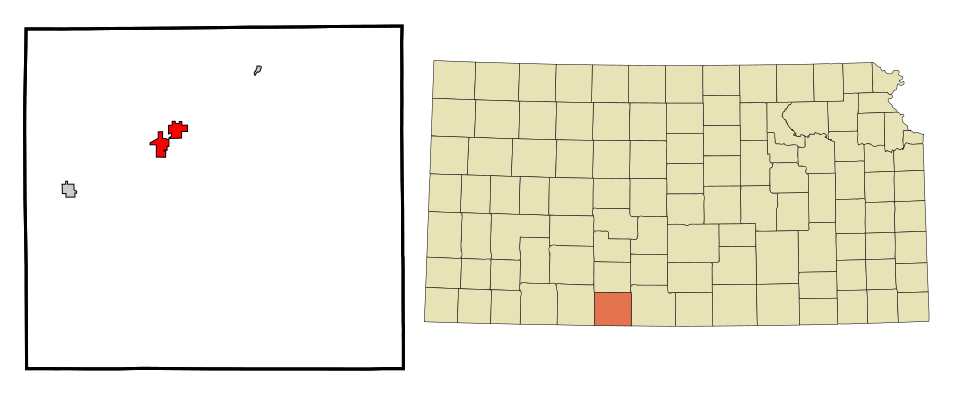 Locator map of Coldwater